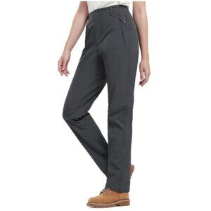 CAMEL CROWN Womens Softshell Pants Fleece Lined Waterproof Ski Hiking szmedium